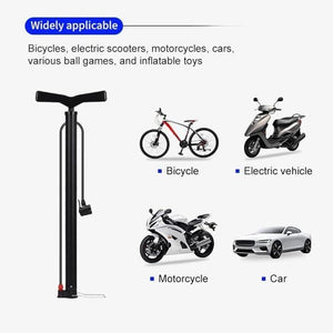Aluminum High Pressure Air Pump For - Bicycle | Football | Basketball | Motorcycles.