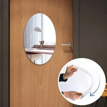 Load image into Gallery viewer, Combo of Oval Shape &amp; Square Shape Mirror (Pack of 2)
