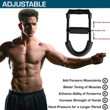 Load image into Gallery viewer, one piece -wrist-strengthener-forearm-exerciser-adjustable-tension-improving-strength-arm-grip-workout
