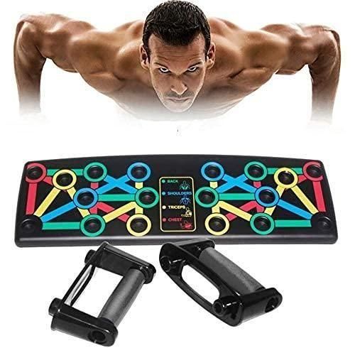 BIG SALE - Foldable Push-Up Board For - Dips |Chest | Triceps | Shoulder Back