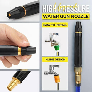 High Pressure Washing Water Nozzle With 3 Pipe Extension.